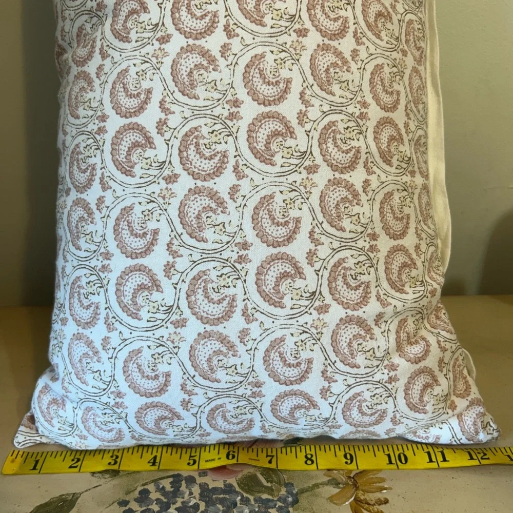Rachel Zoe Decorative Floral Accent Throw Lumbar Pillow